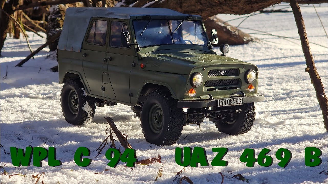 NEW WPL C-94 UAZ 469 B, 2026.01.05.   nowe opony, new tires