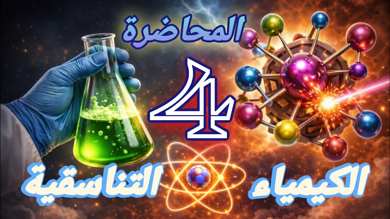 السادس علمي| الفصل الخامس الكيمياء التناسقية|2026/2025@ المحاضرة 4
