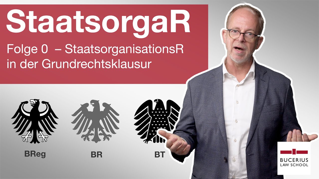 Das Gesetzgebungsverfahren in der Grundrechtsklausur | Staatsorganisationsrecht | Folge 0