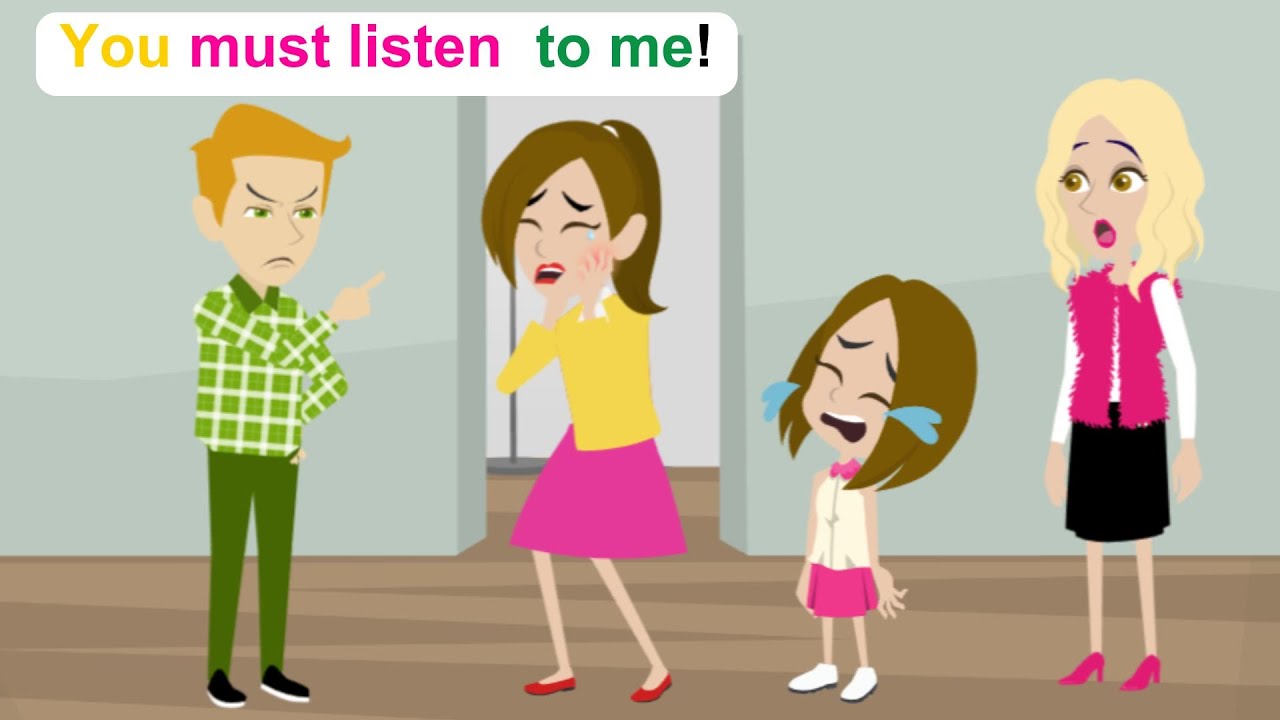 The truth about Ella's husband - English Funny Animated Story - Ella English
