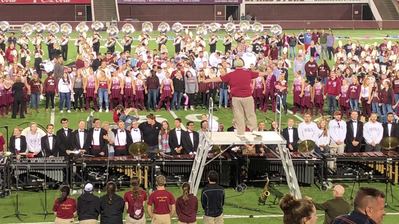 When Twilight Shadows Deepen - Tom Grady Conducts The UMass Amherst Minuteman Marching Band