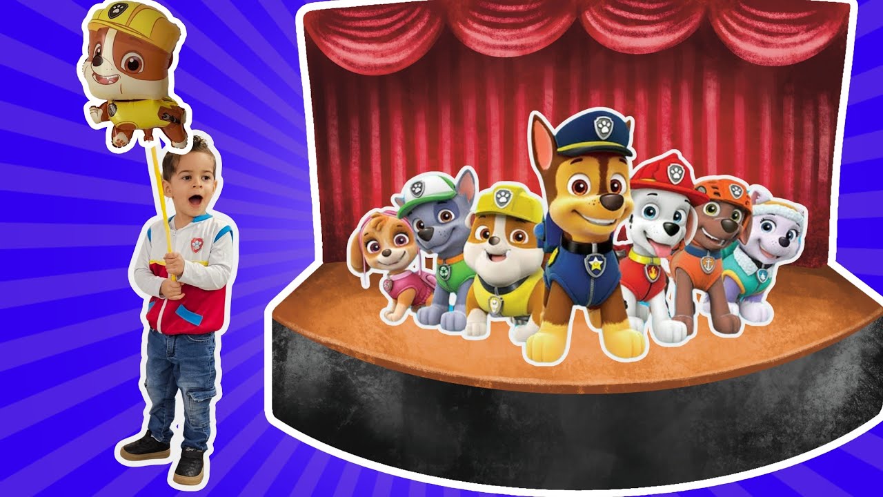 TEATRO DA PATRULHA CANINA! E no final uma surpresa doce! 😋