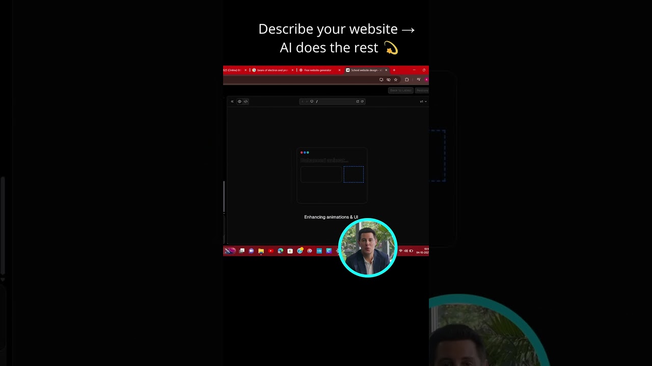 This AI Builds a Full Websitein 60 Seconds !🤯 | Free Website Generator Tutorial