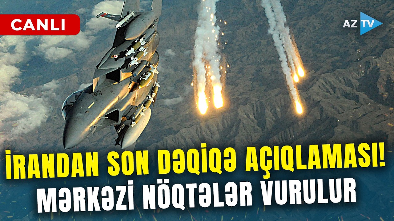 TƏCİLİ! İrana 200 QIRICI İLƏ HÜCUM BAŞLADI – 2 minə yaxın hədəf və gəmilər vuruldu – SON VƏZİYYƏT