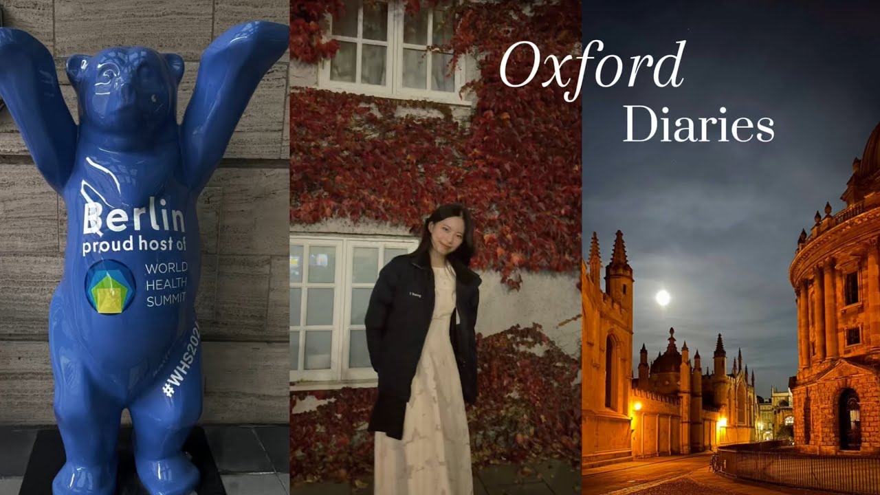 Oxford vlog: art exhibition 🎨, World Health Summit 🌎, Polo 🏇, Linacre Formal dinner 🕯️, Ghost tour 👻