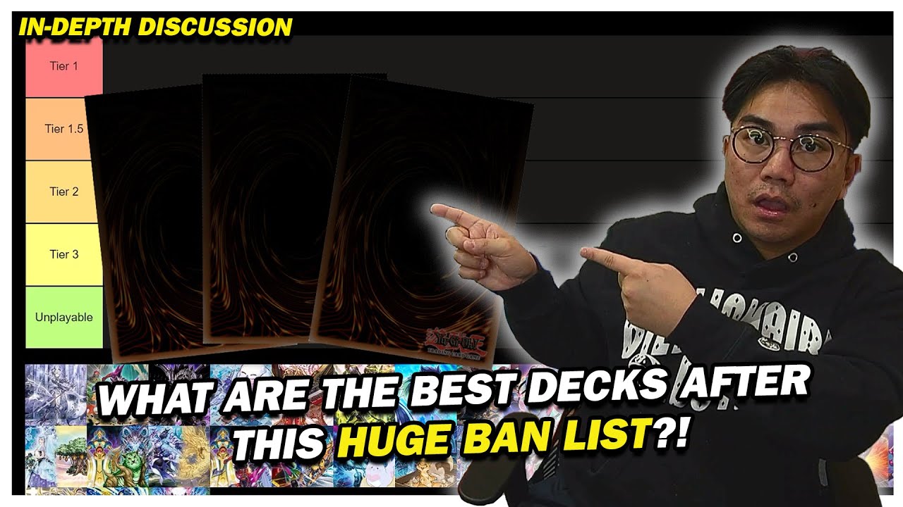 THE BEST DECKS POST JUNE 2023 BANLIST IN YUGIOH TCG