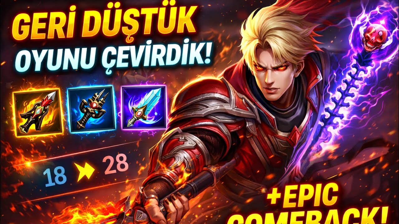 Rakip Öndeydi, Arlott Oyunu Bitirdi! | MLBB Ranked