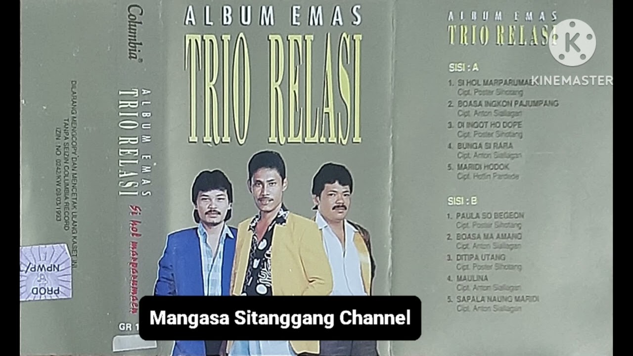 TRIO RELASI (ALBUM EMAS) : Paula So Begeon