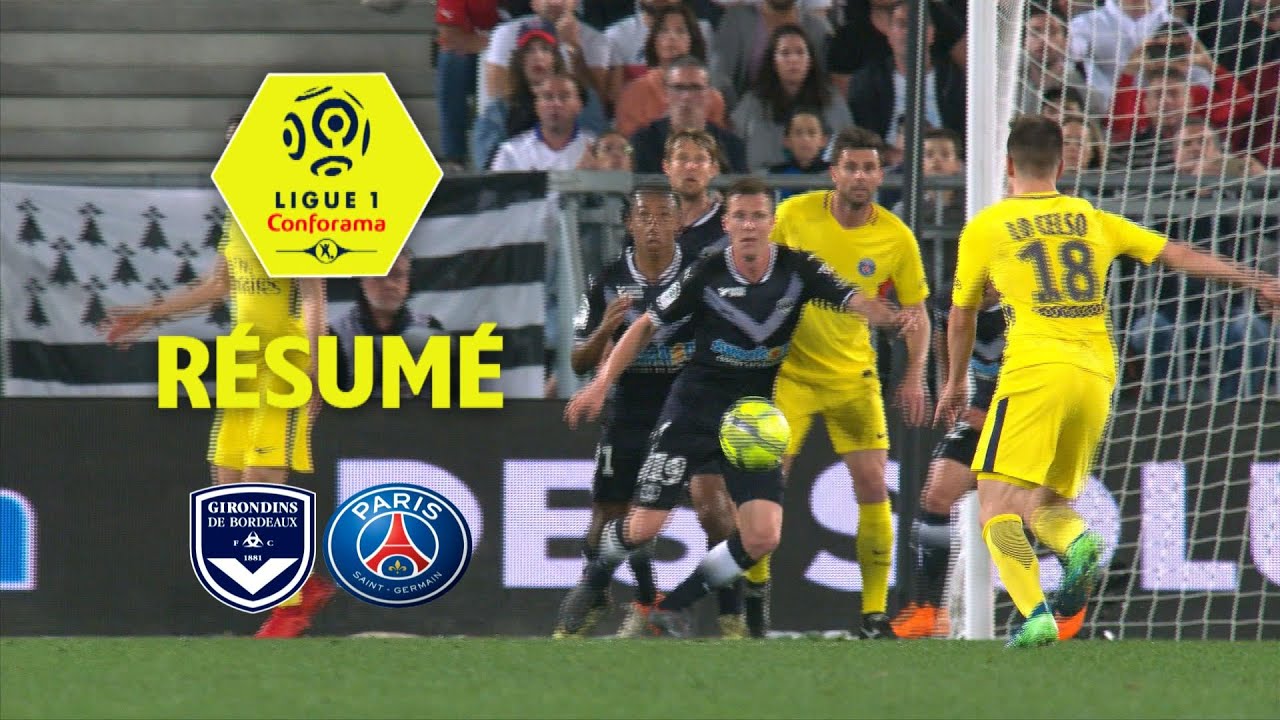 Girondins de Bordeaux - Paris Saint-Germain ( 0-1 ) - Résumé - (GdB - PARIS) / 2017-18