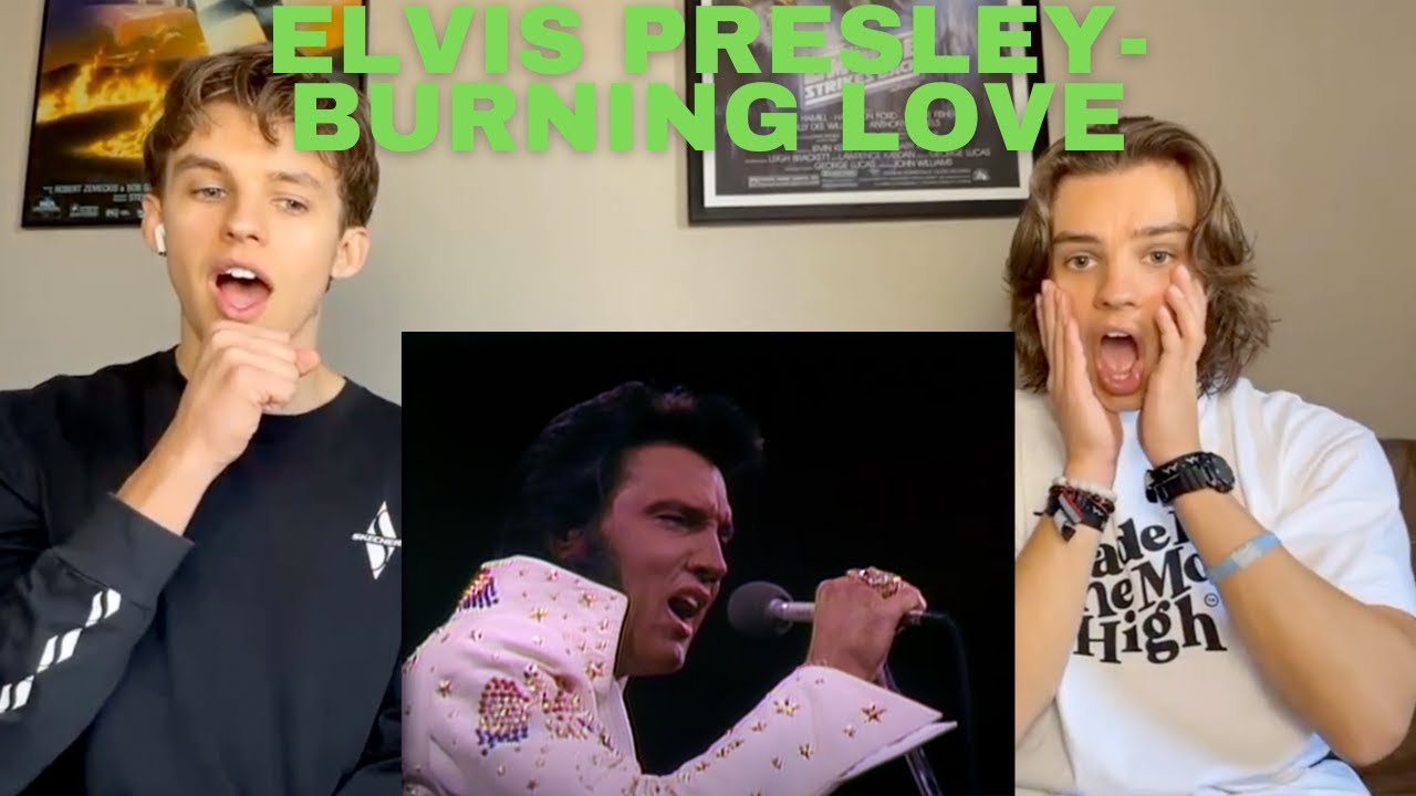 Twins React To Elvis Presley- Burning Love!!!