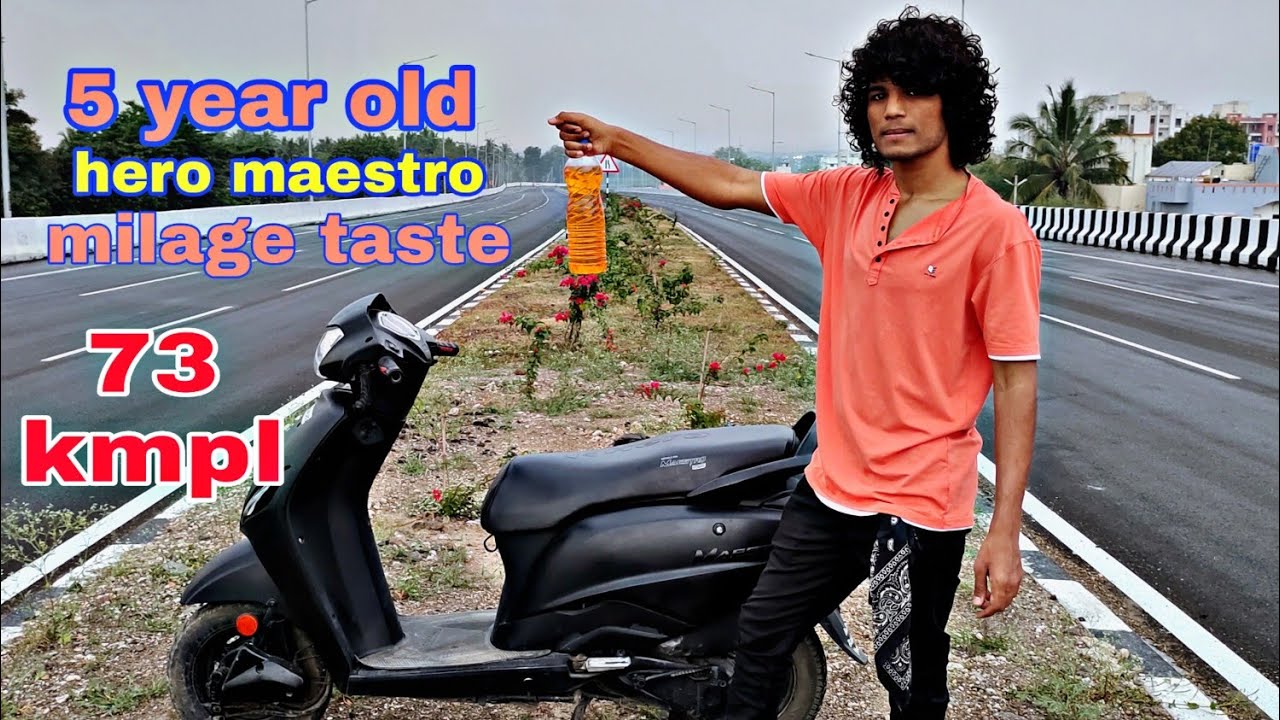 5 year old Hero maestro scooter milage taste shocking results 😱 मोडिफाइड हीरो मैस्ट्रो माइलेज टैस्ट