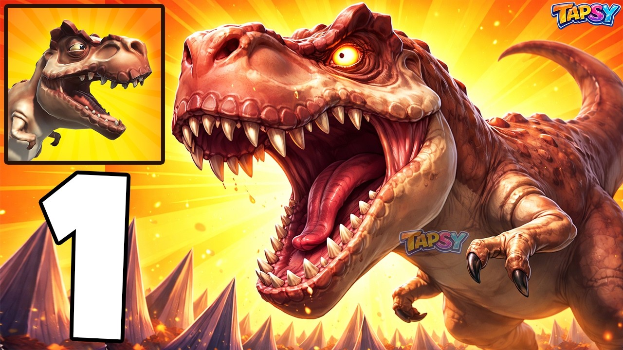 🦖Dino.io Gameplay Walkthrough Part 1 - Ultimate Survival Arena (Android,iOS)