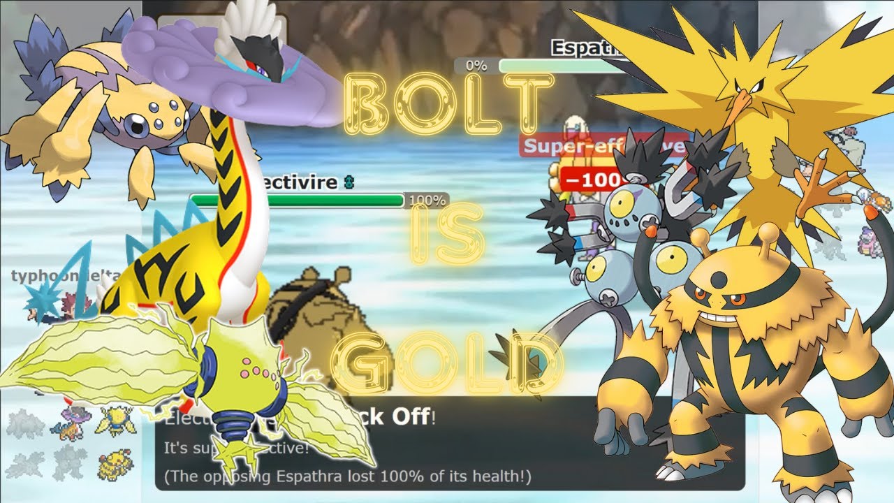 Electric is the best type in the game!? | Pokemon Showdown Monotype Gen 9