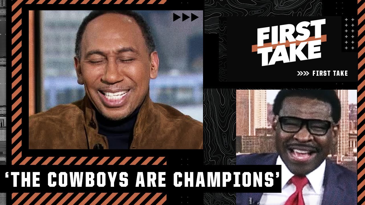 Michael Irvin is trying to convince the Cowboys they are SOMETHING 🤣 - Stephen A. | First Take