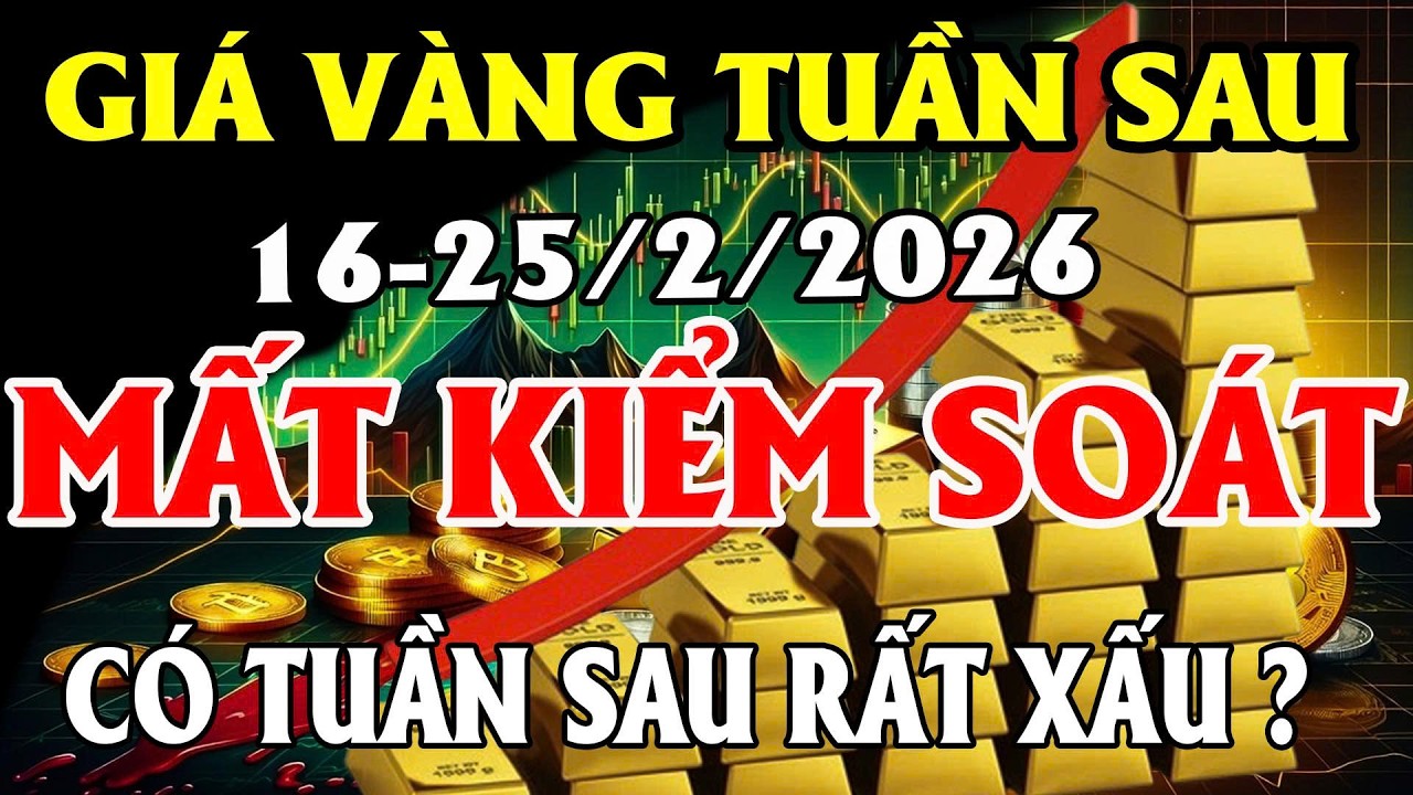 GIÁ VÀNG TUẦN SAU RẤT XẤU - 90% NHÀ ĐẦU TƯ MẤT KIỂM SOÁT