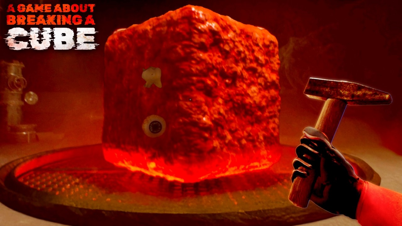 A Game About Breaking a Cube (that's the game name NOT the description!) - Cube-Breaking Horror Game