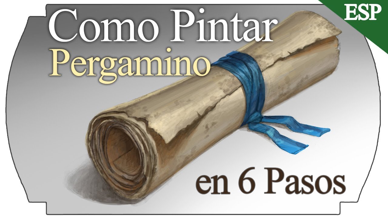 Pintura digital para principiantes: Cómo crear un pergamino realista en photoshop , Jesus Conde