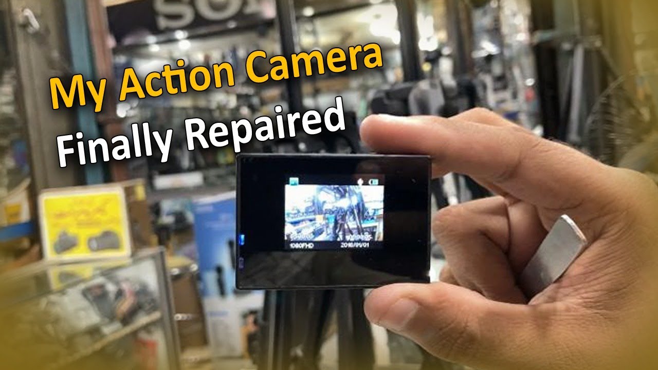 My Action Camera Finally Repaired | Camera Market | Sadar Karachi | #seemankidiary