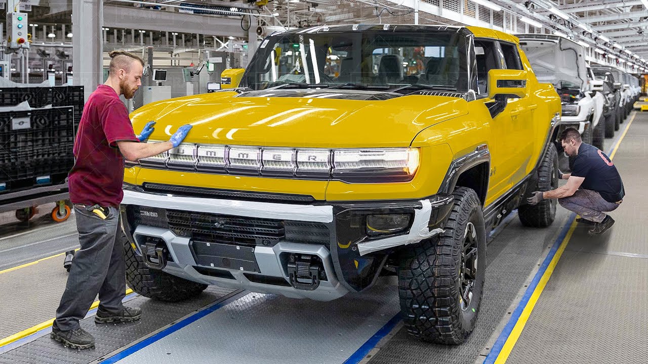 How They Produce the Powerful New Hummer Inside Best US Factory