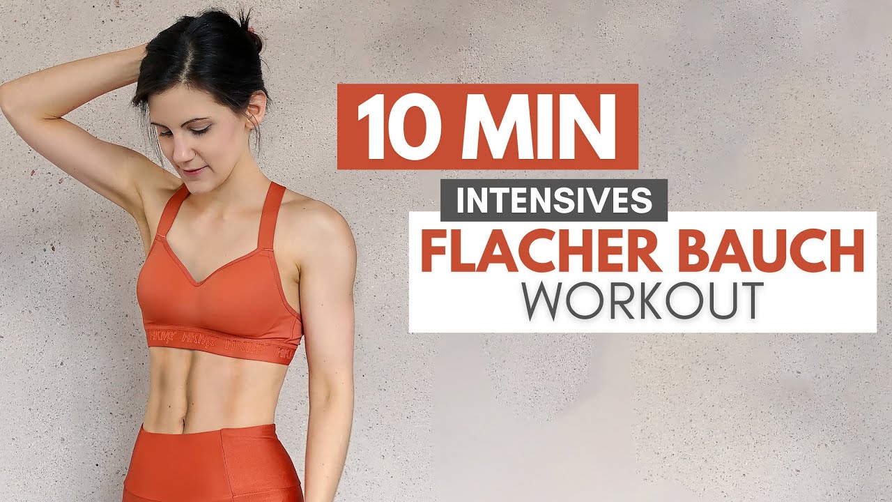 BAUCHFETT VERLIEREN 🔥 Flacher Bauch Workout mit Nicht-Springer-Alternativen | Tina Halder