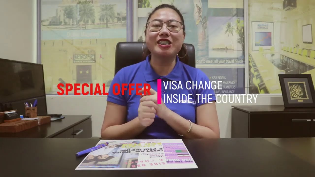 DUBAI VISA CHANGE INSIDE UAE - YEAR 2020