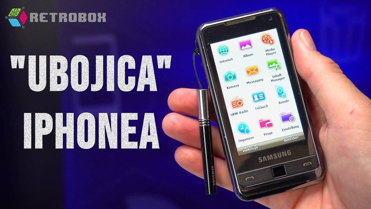 Samsungov PRVI ODGOVOR NA IPHONE! Samsung Omnia i900 - Retrobox #5