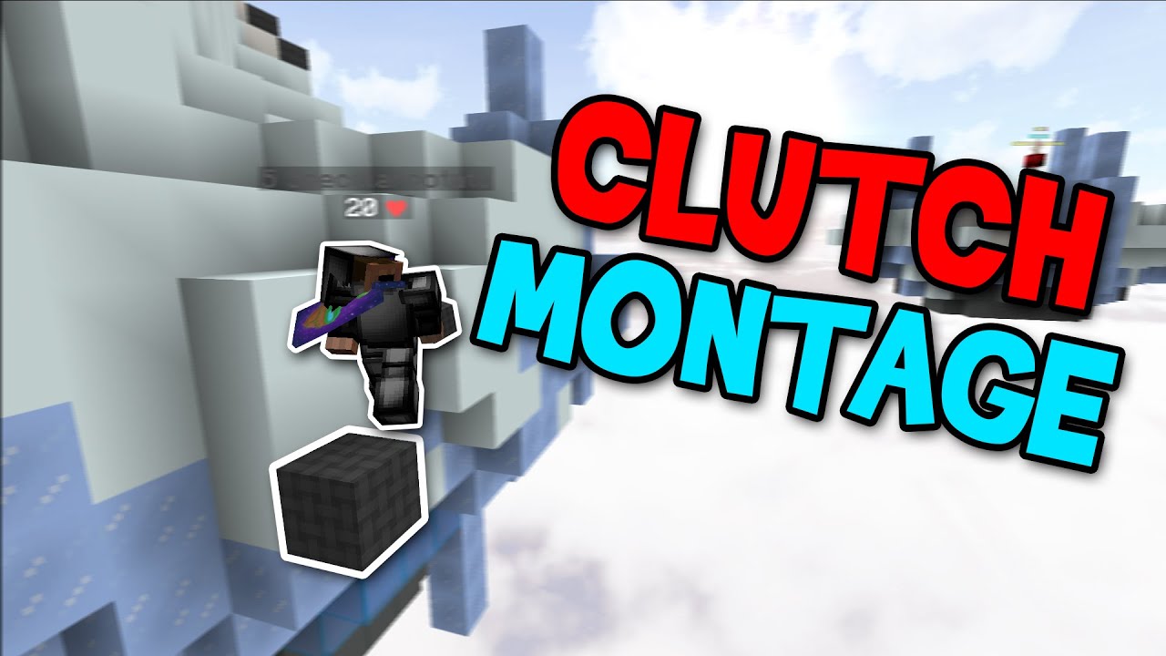 the new bedwars clutch god (montage)