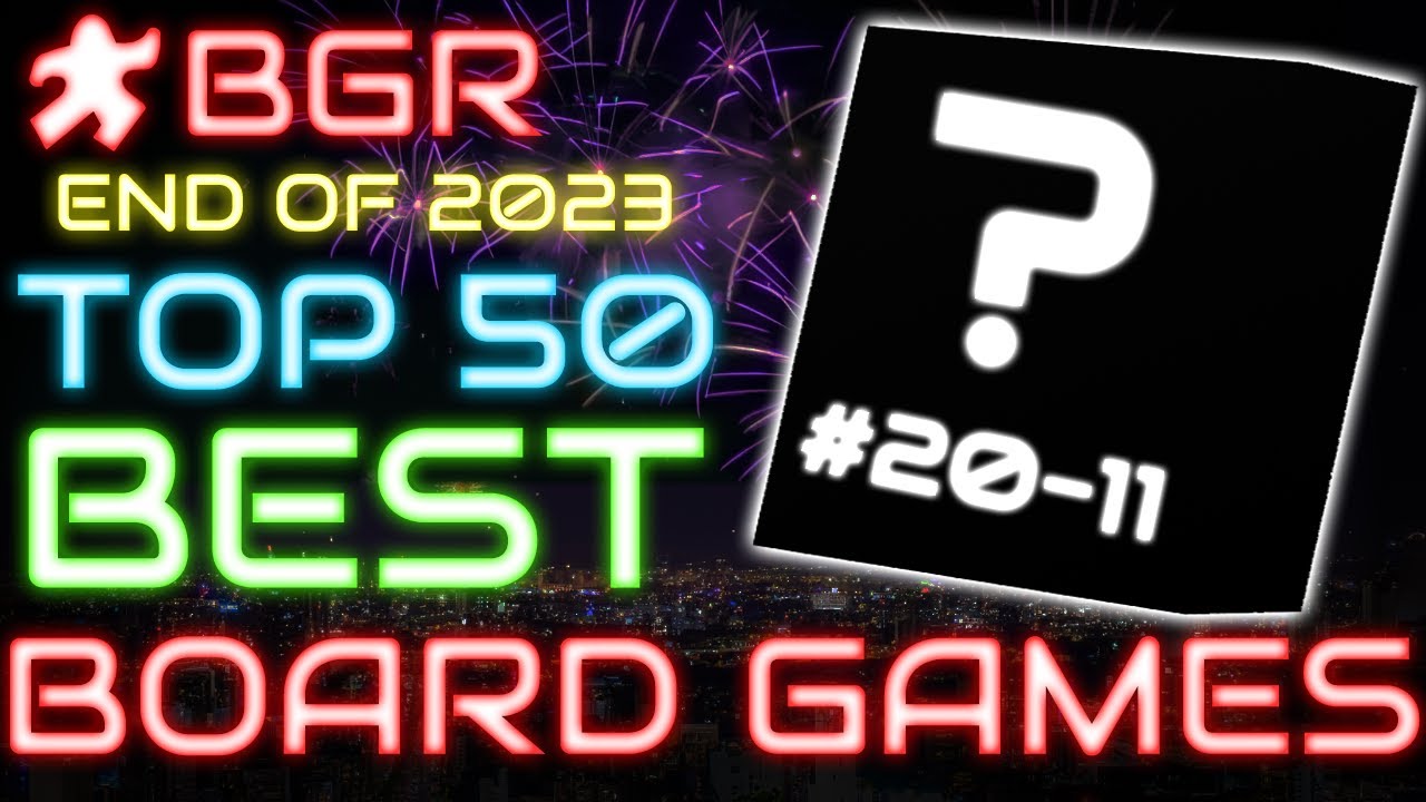 Top 50 Board Games of All Time | #20-11 (2023)