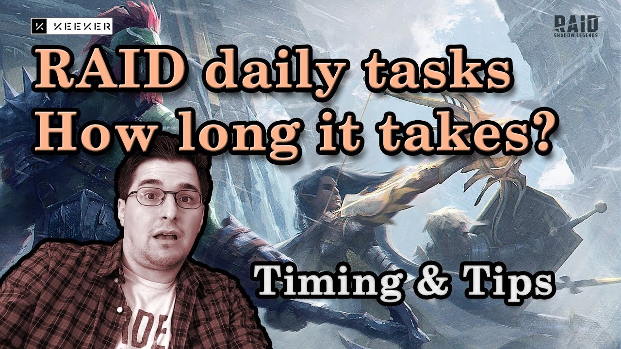 Raid daily tasks timing (raid daily quests guide)