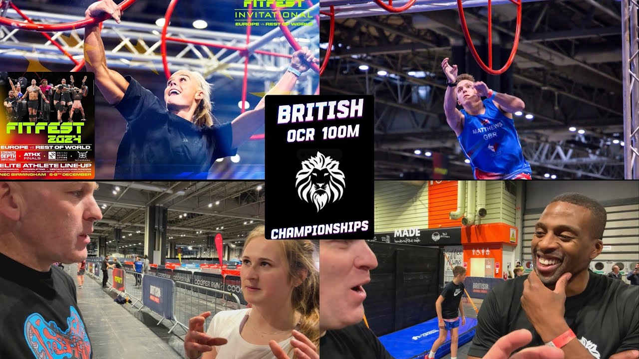 British Obstacle Sports 100m OCR Championships. December 2024. FitFest - Interviews & Review
