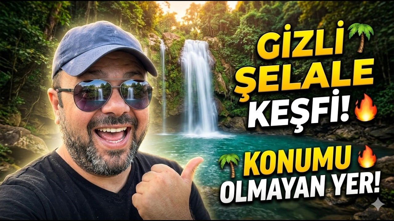 Bu Şelaleyi Kimse Bilmiyor… Gizli Cennete İndim! 😱