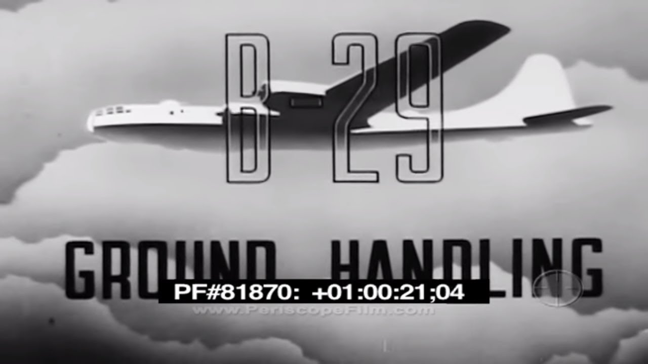 B-29 НАЗЕМНОЕ ОБСЛУЖИВАНИЕ - ВТОРАЯ МИРОВАЯ ВОЙНА 81870