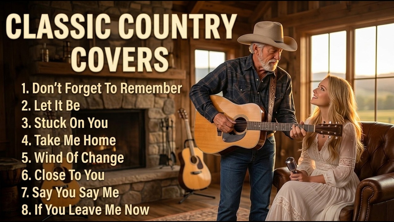 Timeless Country Classics for Relaxation | Acoustic Guitar & Scenic Moments