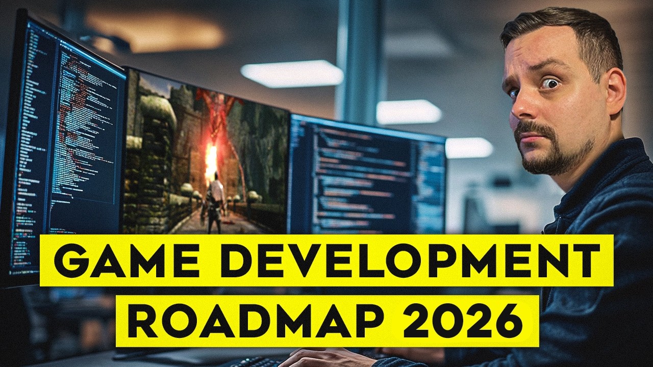 Дорожная карта разработки игр &mdash; 2025 (для новичков) Как начать разработку игр в 2025 году