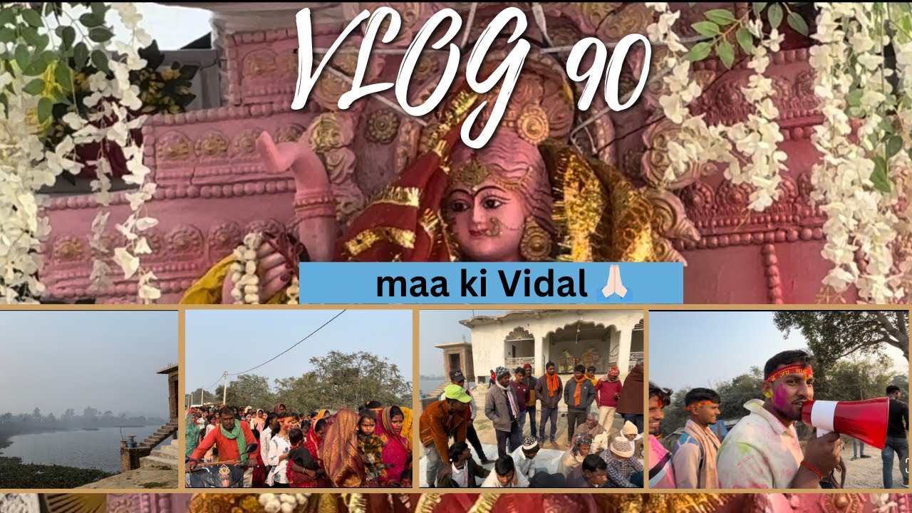 Maa ki Vidai ❤️🙏🏻 || itna crowd 😱😲 || @virat_sahni ||