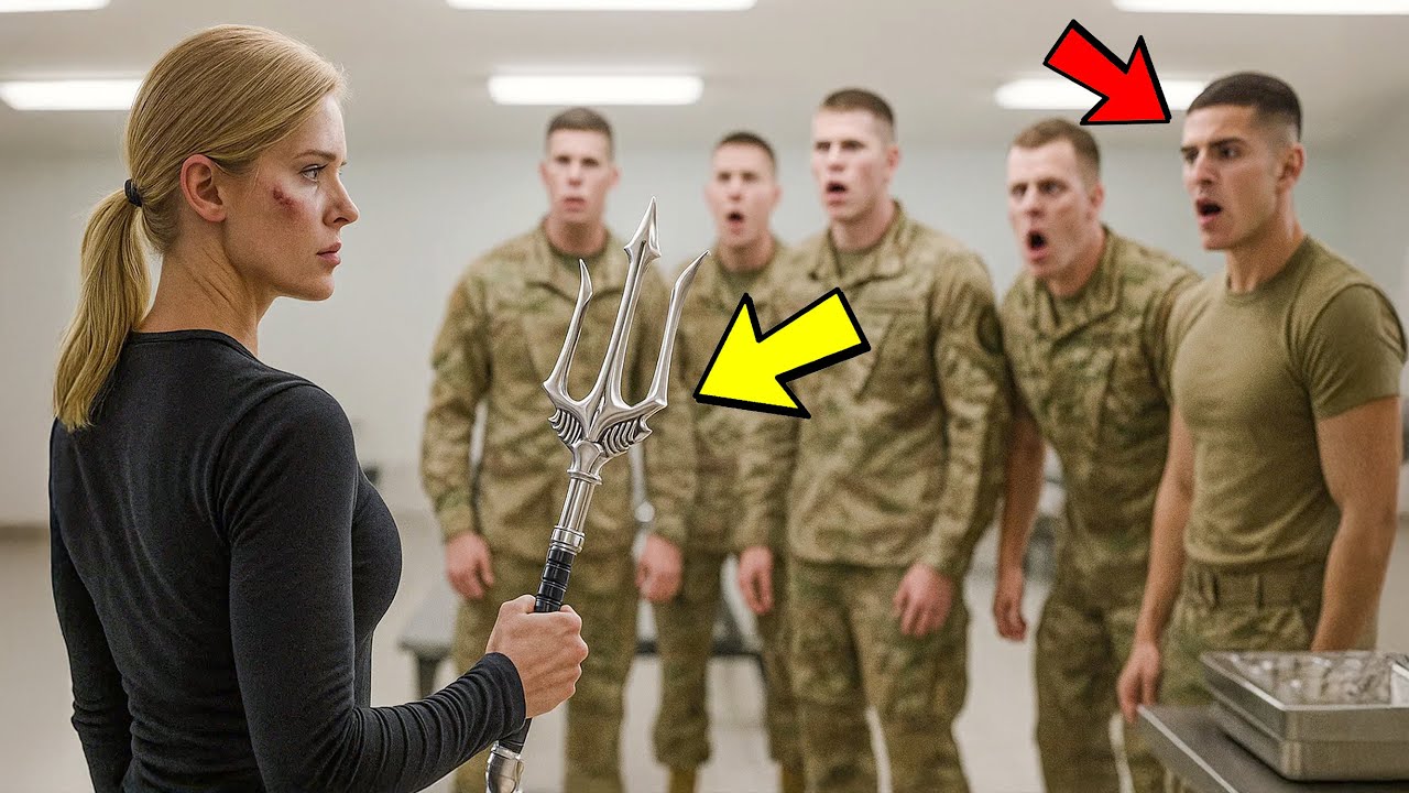 Vier junge Soldaten umzingelten sie auf dem Deck – Sekunden später erkannten sie: Sie ist Navy SEAL