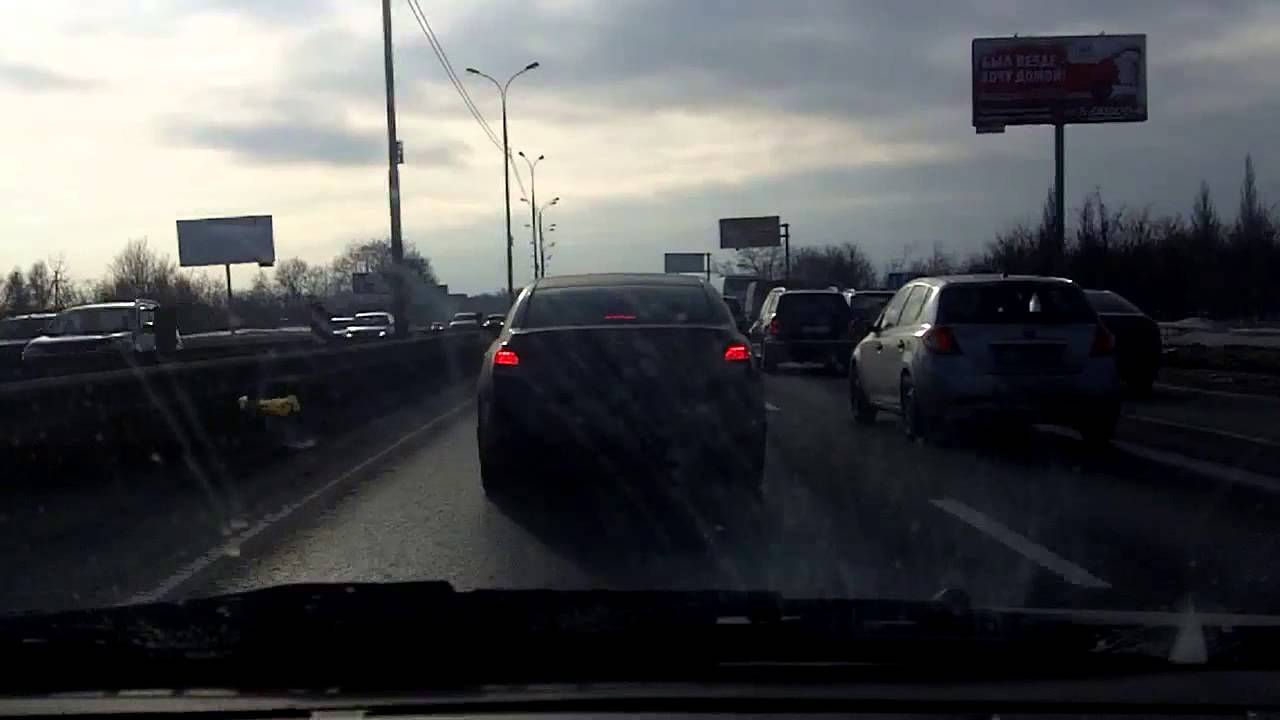 Ярославль - Москва / From Yaroslavl Region to Moscow 17/02/2013 (timelapse 4x)