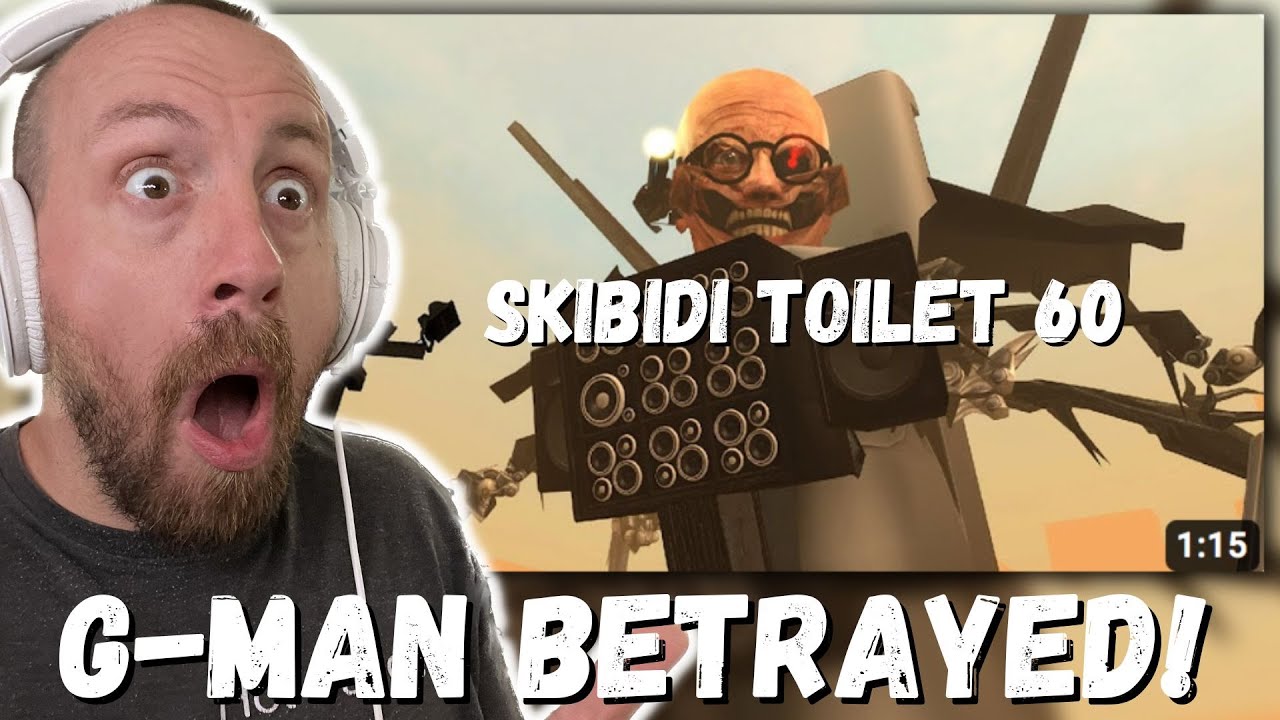 G-MAN BETRAYED! skibidi toilet 60 (REACTION!!!) SKIBIDI CIVIL WAR?