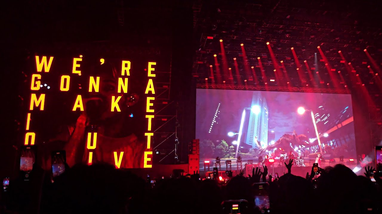 [4K60fps] One Ok Rock - Make It Out Alive - Luxury Disease Asia Tour 2023 Jakarta - Fancam