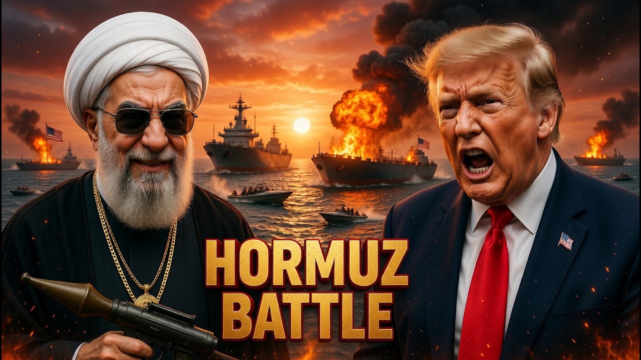 Хормуз закрыт &mdash; Аятолла с участием Трампа. Иран США | Песня ИИ Трамп | Рэп-пародия на песню ИИ Хо...