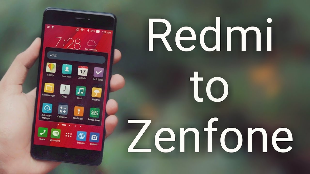 ASUS Zen UI on Xiaomi Redmi Note 4