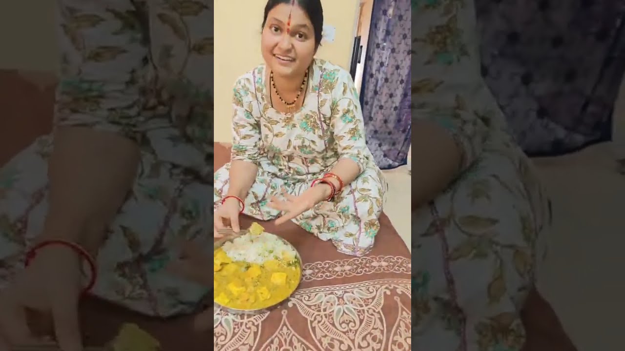 Bhanu Ki Duniya Live | Matar Pulao & Mix Veg Food Serving and Eating