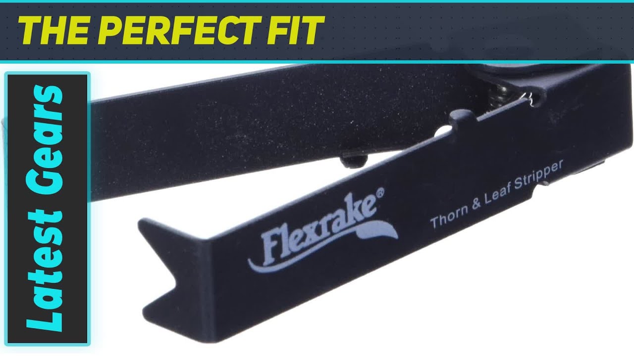 Flexrake LRB206 Thorn and Leaf Stripper Best Lightweight Garden Tool for Easy Use