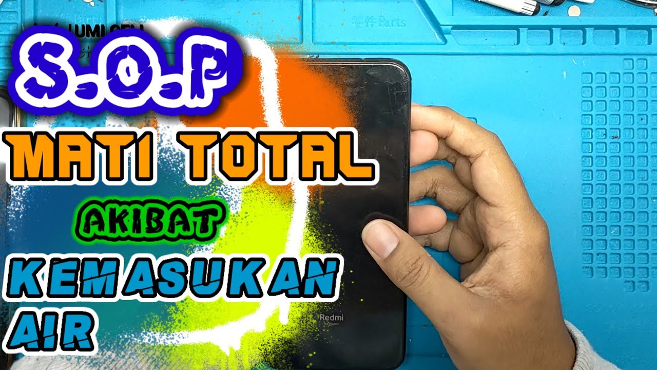 HP Matot Efek Kemasukan Air !! AWAS... HP JADI MATOT !! Redmi Note 7
