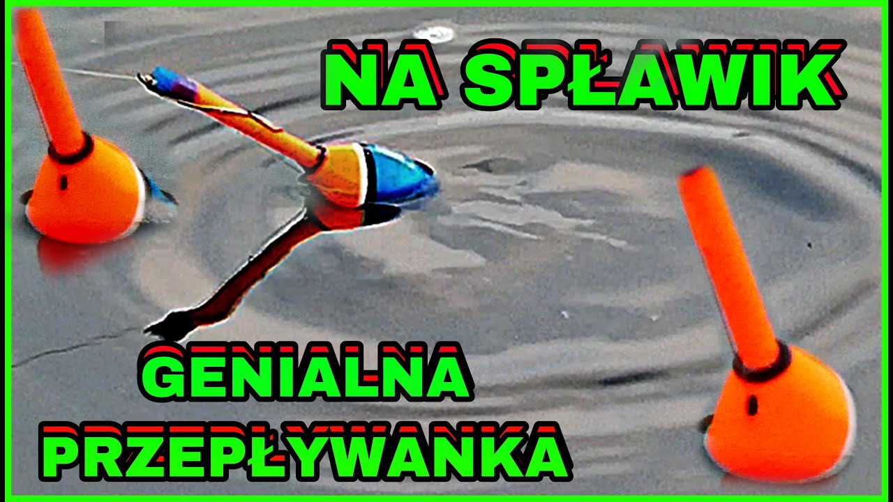 GENIALNY SPŁAWIK na RZECE! PRZEPŁYWANKA i PRZYSTAWKA. #fishing