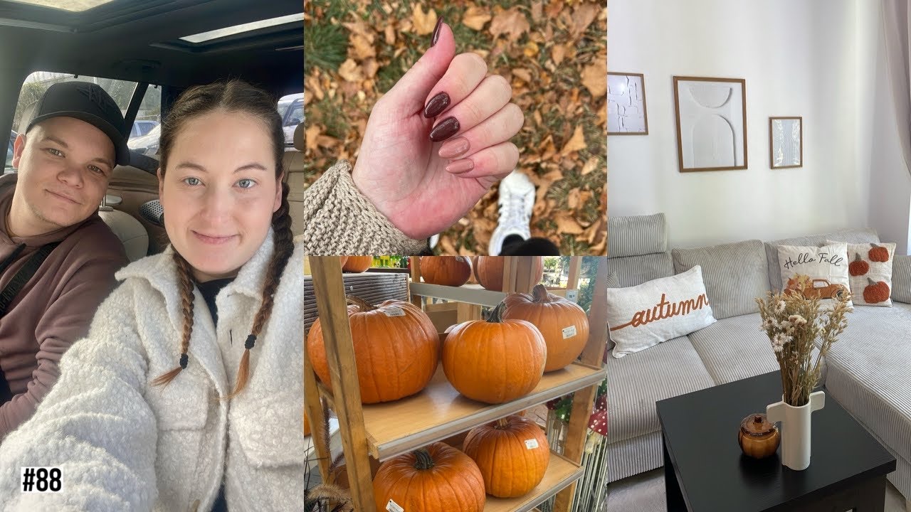 VLOG 88/ PRVNÍ PODZIMNÍ VLOG🧡,zlatá farma, podzimní dekorace🍂