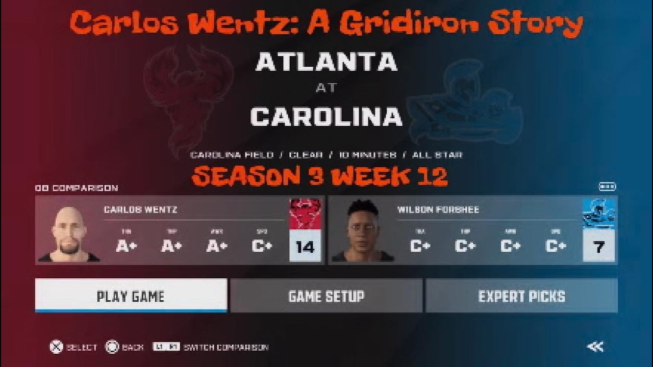 AXIS FOOTBALL 24 | Carlos Wentz: A Gridiron Story