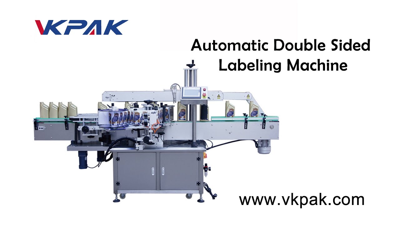 Double Side Sticker Labeling Machine