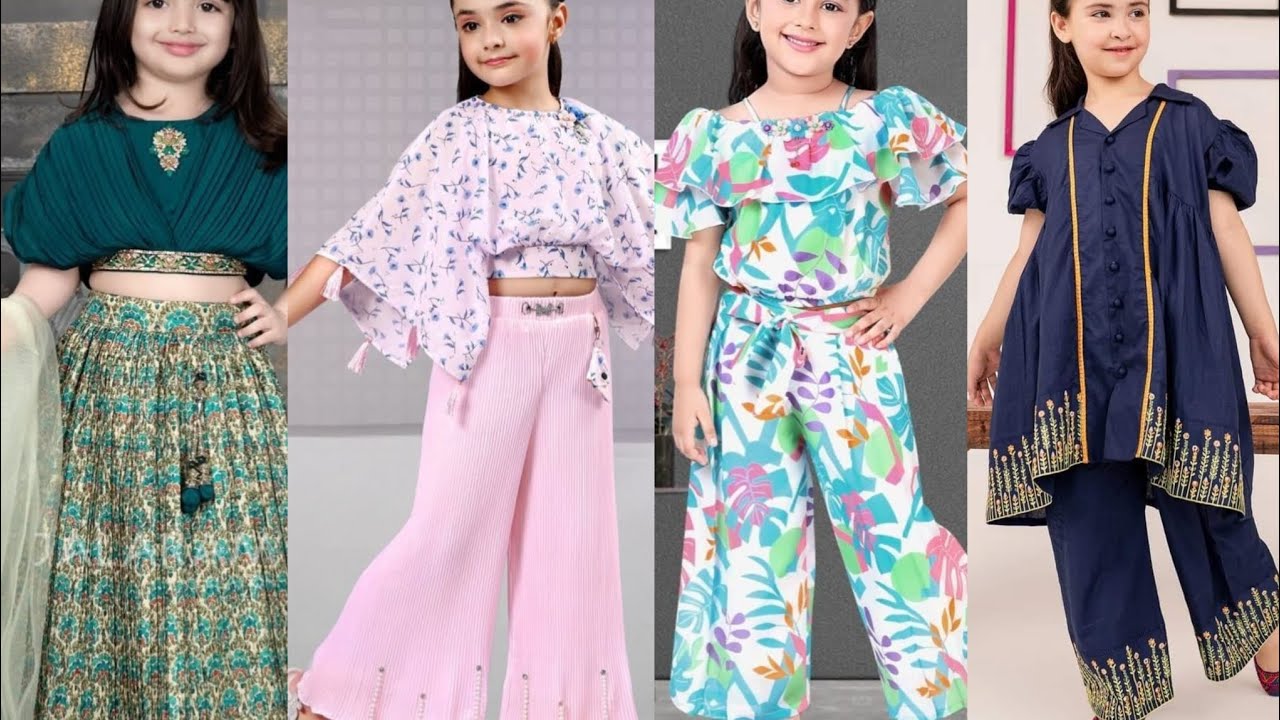 Western dress design/Baby girls dress designs for Eid 2025/Top Trending baby girls Dresses Designs