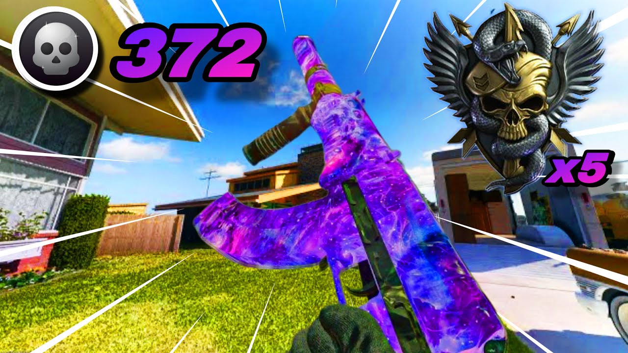 372 KILLS + 5 NUKES w/ the META KSV BUILD in Black Ops 6 Multiplayer👑 (Best KSV Class Setup)